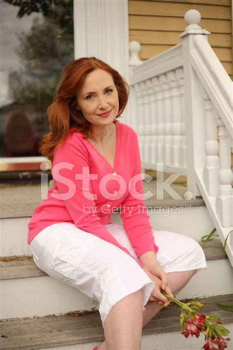 redhead mature nude|redhead